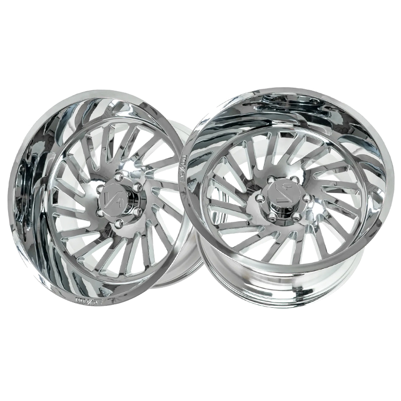 1 X ARKON OFF-ROAD Caesar 22X12 6x135 0 Hub -51 Offset Chrome